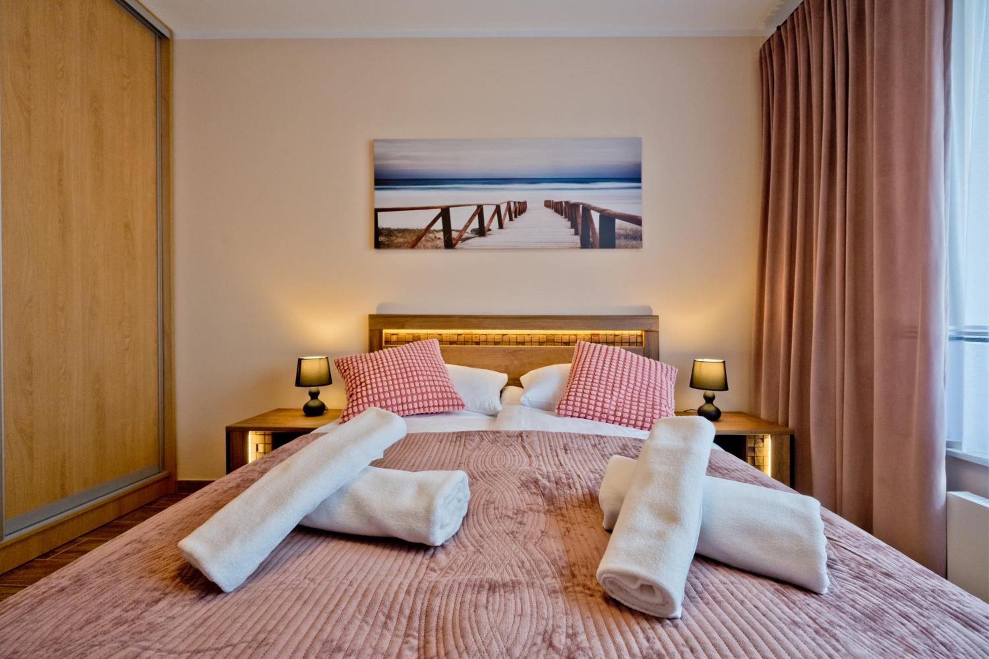 Apartament Orlando W Porto Leba 350M Od Morza Luaran gambar